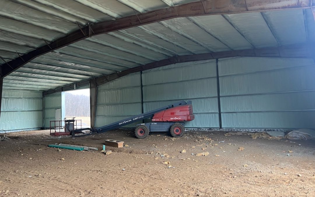 warehouse insulation project photo